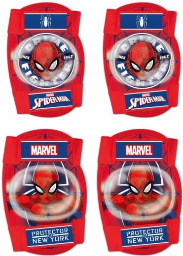 Set Knie- und Ellenbogenschützer Spiderman (Seven) – 4 Stk.