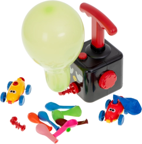 Ballon-Abschuss-Autos – Aerodynamik-Set, 15 Teile