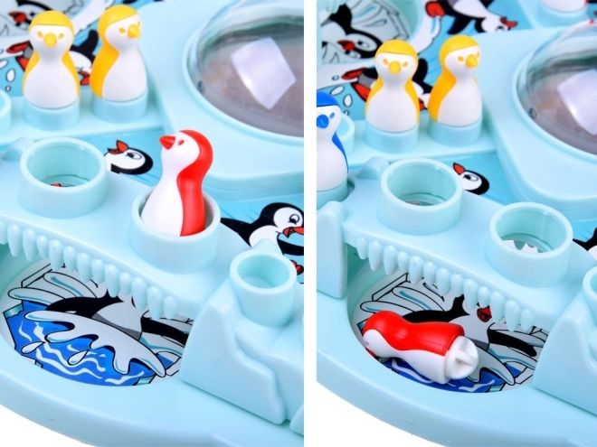 16 Pinguine in 4 Farben für ein Familienrennen