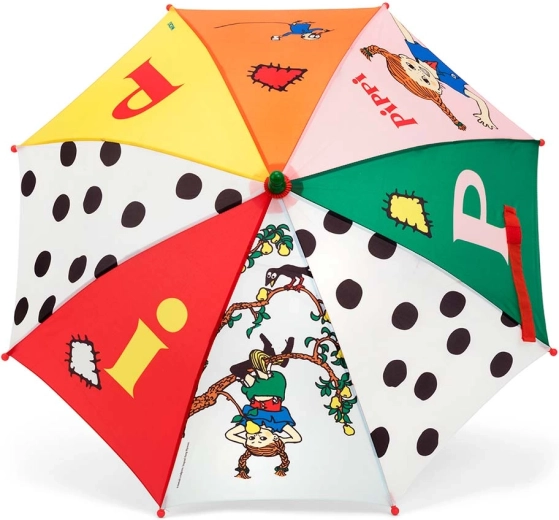 Verspieltes Pippi-Design, das Kinder begeistert