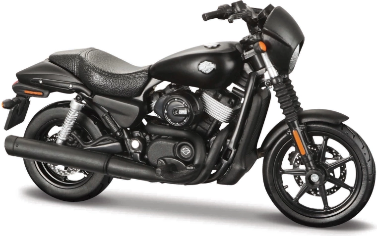 Maisto Harley-Davidson Street 750 schwarzes Motorrad 1:18