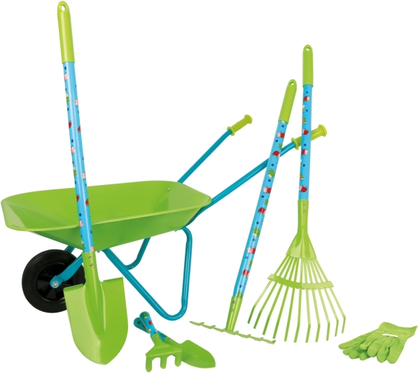 2Kids Gartenset für Kinder mit Schubkarre