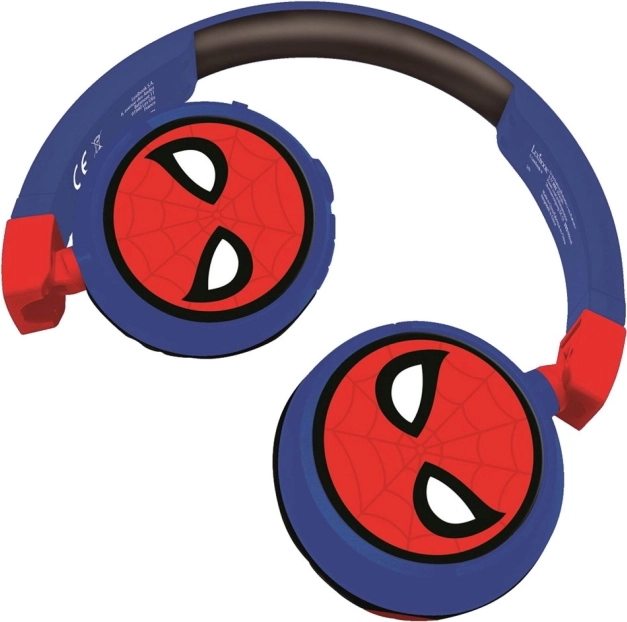 Kabellose und kabelgebundene Kinderkopfhörer SPIDER-MAN, klappbar