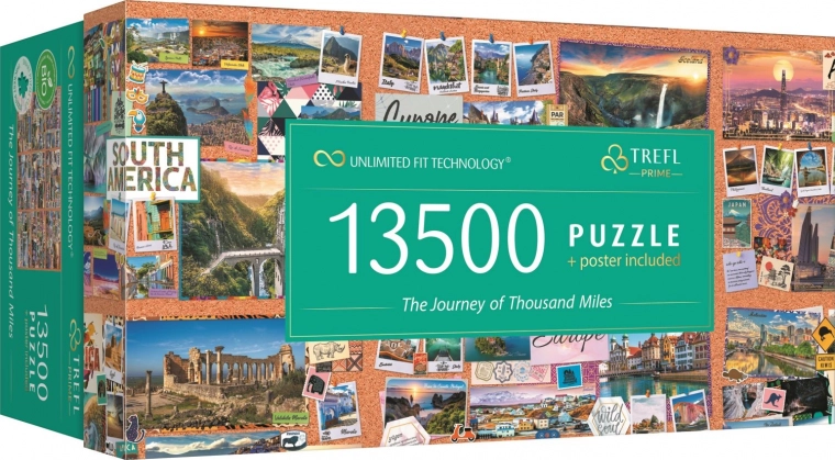 Puzzle 13500 Stück UFT Reise der tausend Meilen