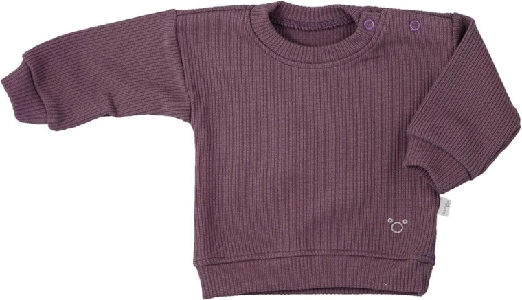 Babyshirt Koala Pure, lila, langer Ärmel