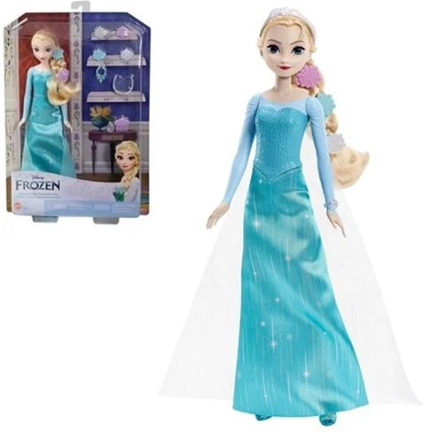 Disney Frozen Elsa Puppe mit Haar-Accessoires