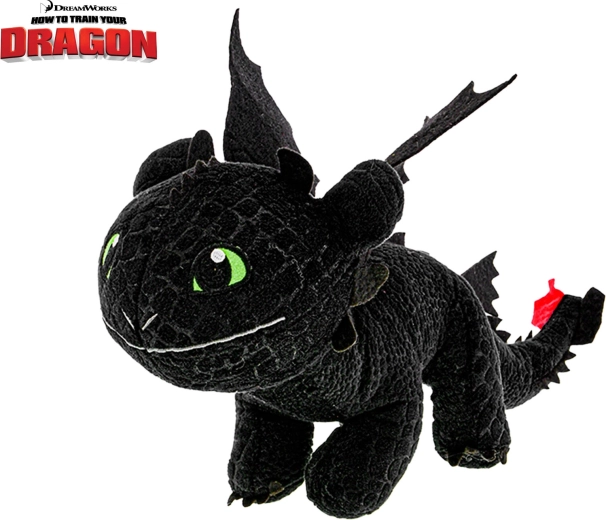 Plüschdrache Ohnezahn (Toothless) 15 cm