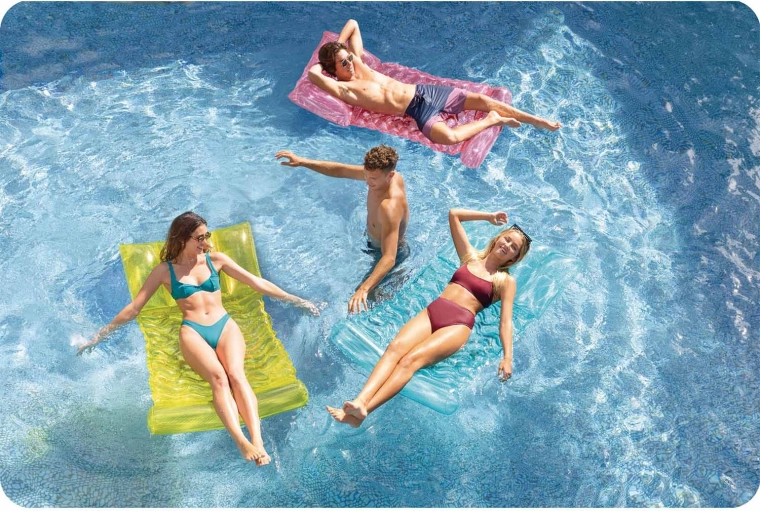 Ideal für Pool und Strand