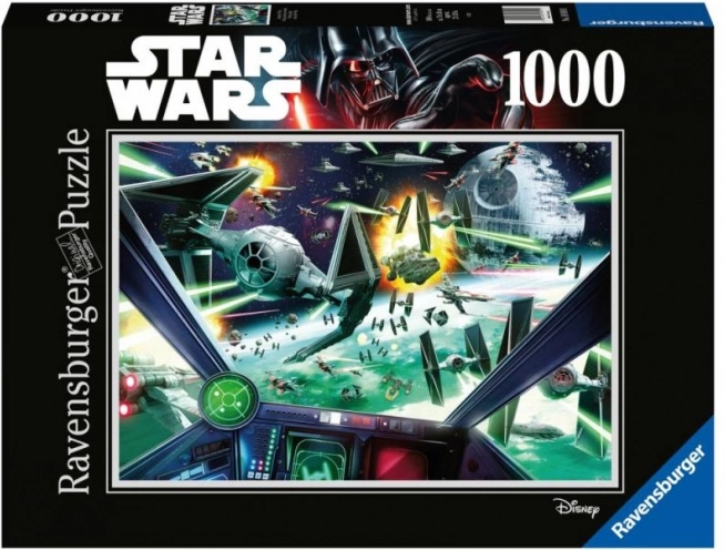 Ravensburger Puzzle Star Wars: X-Wing Cockpit 1000 Teile