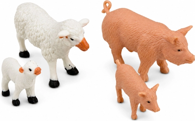 Tiere und Zubehör für realitätsnahes Spielen