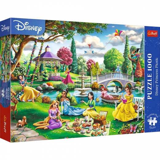 Premium-Puzzle 1000 Teile – Picknick mit DISNEY Prinzessin