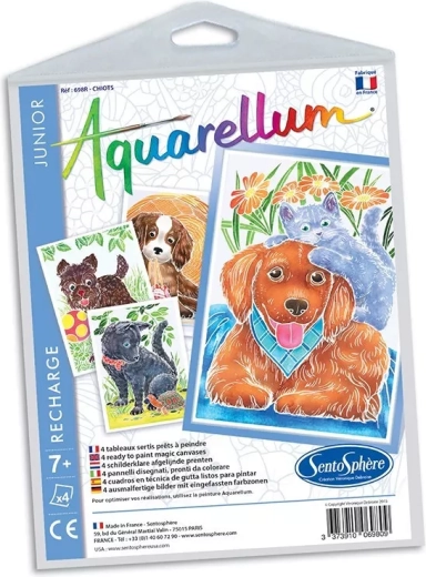 Sentosphere Bilder-Set Aquarell junior – Welpen