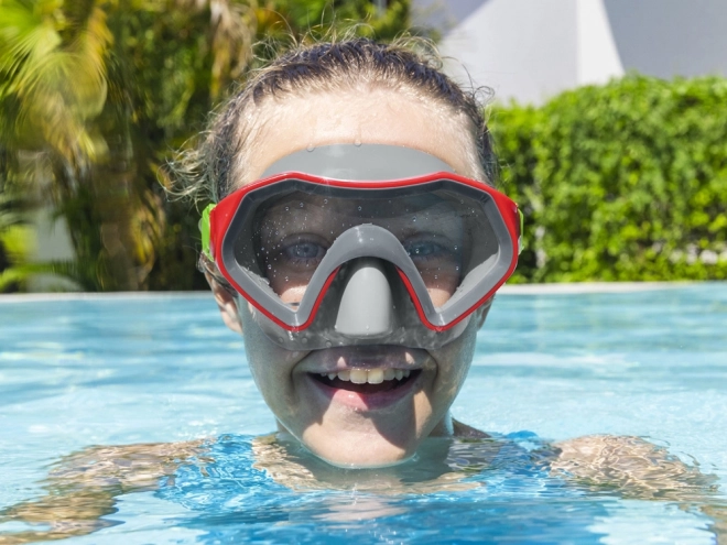 Bestway Crusader Schwimmmaske für Kinder 7+ – Rot