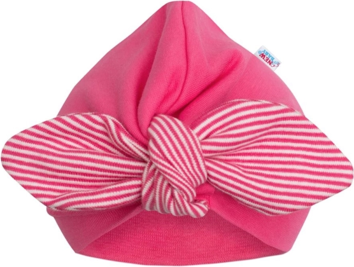 Mädchen-Turbanmütze New Baby For Girls, Streifen