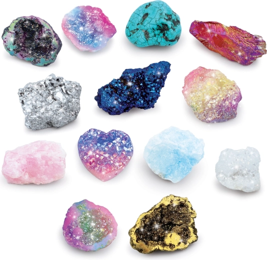 Glitzernder Sammlerkristall