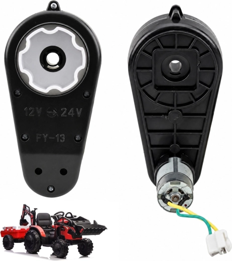 Motor mit Getriebe 24 V (RS550, 12.000 U/min) für Elektrofahrzeug SX2068 - 1 Stück