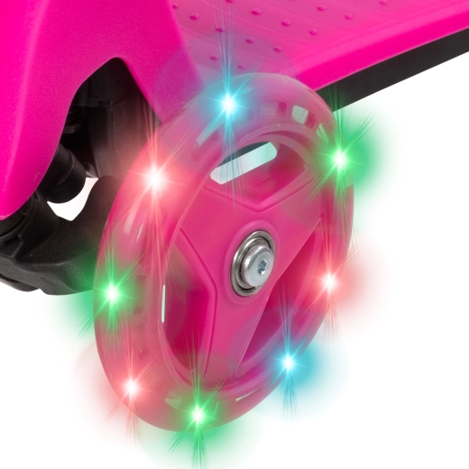 Leuchtende LED-Räder ohne Batterien