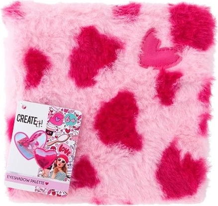 Create it! Love Plüsch-Etui mit Lidschattenpalette