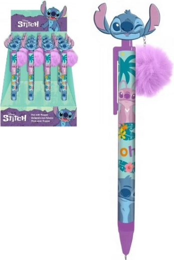 Kugelschreiber mit STITCH-Kopf und abnehmbarem Anhänger