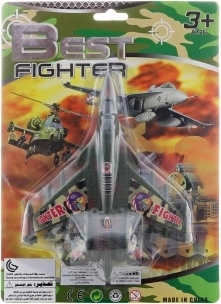 Militärflugzeug – Jagdflugzeug (Kunststoff)