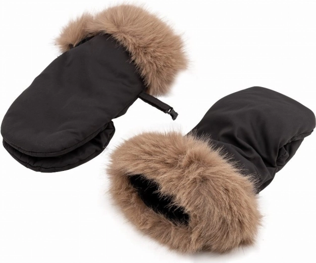 FreeON universeller Handmuff für Kinderwagen schwarz