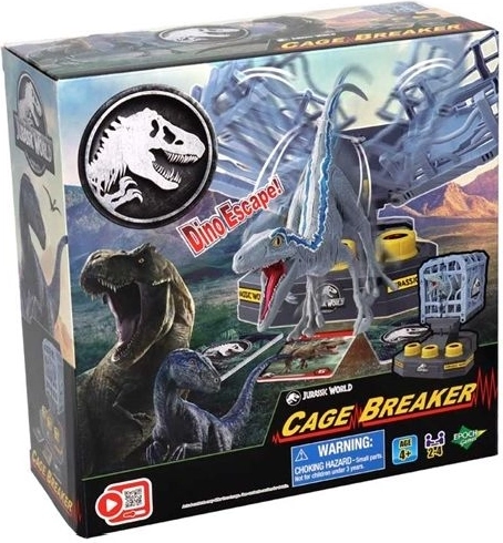 Epoch Jurassic World Cage Breaker – interaktives Spiel mit Dinosaurier