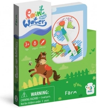 Magisches Malen mit Wasser - Bauernhof Ausmalbilder