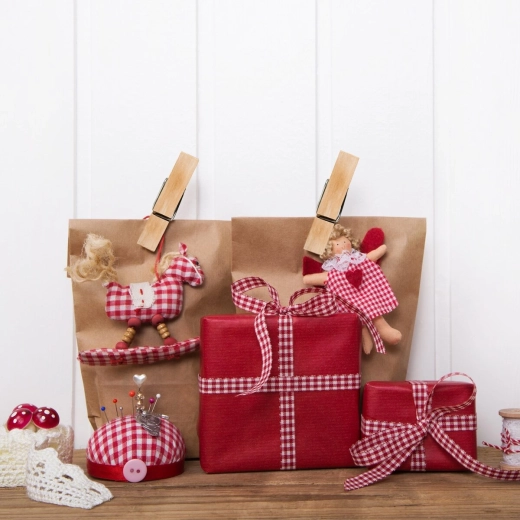 Perfekt zum Geschenkeverpacken und für Tischdekorationen