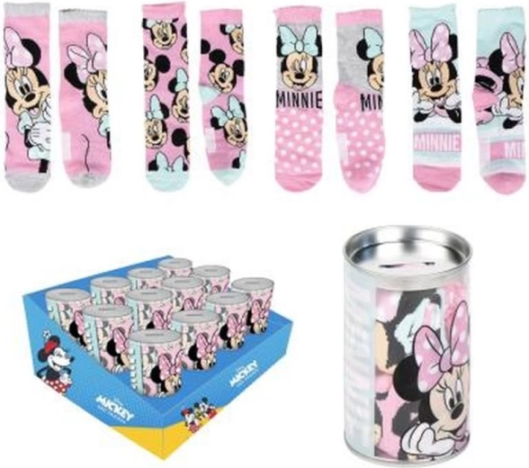 Socken MINNIE – Packung mit 4 Stück