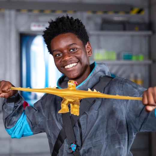 Dehne sie bis auf das Dreifache