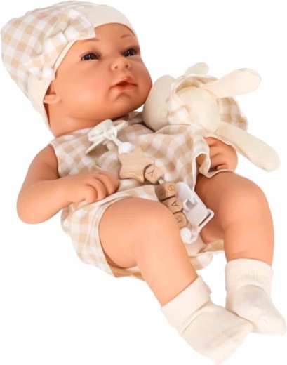 Realistische Babypuppe mit Zubehör