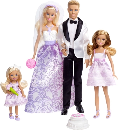 Märchenhafte Hochzeit in einer Packung