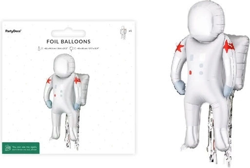 Folienballon Astronaut 45 × 81 cm (Motivmix)