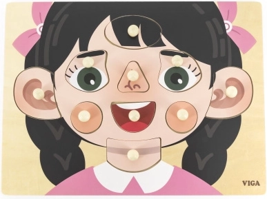 Holzpuzzle – Mädchen