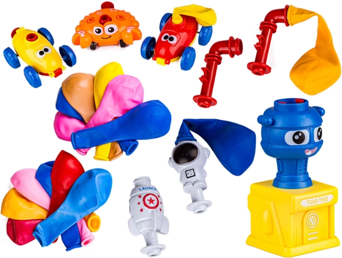 Set voller Zubehör für verschiedene Spielszenarien