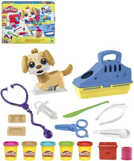 Play-Doh Kleiner Tierarzt Kreativset mit Hund und Knete