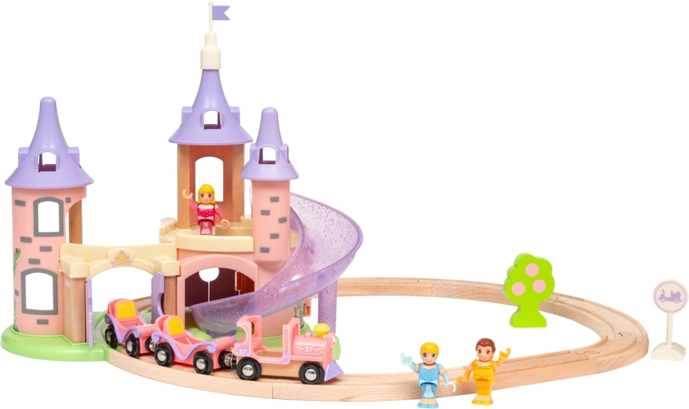 BRIO Disney Princess Schloss-Eisenbahnset