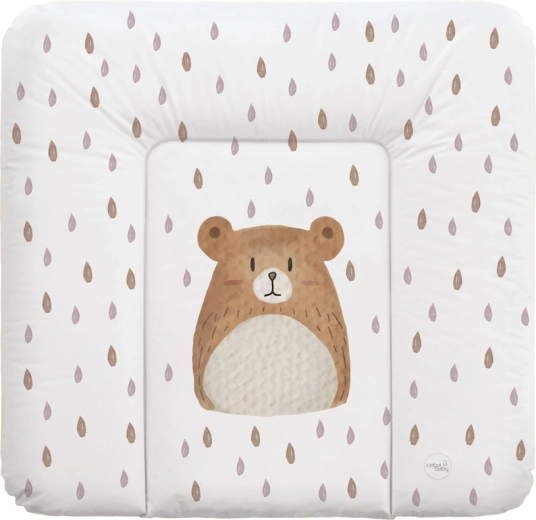 Ceba Baby weiche Wickelauflage für die Kommode Basic Bear Buddy 75 × 72 cm