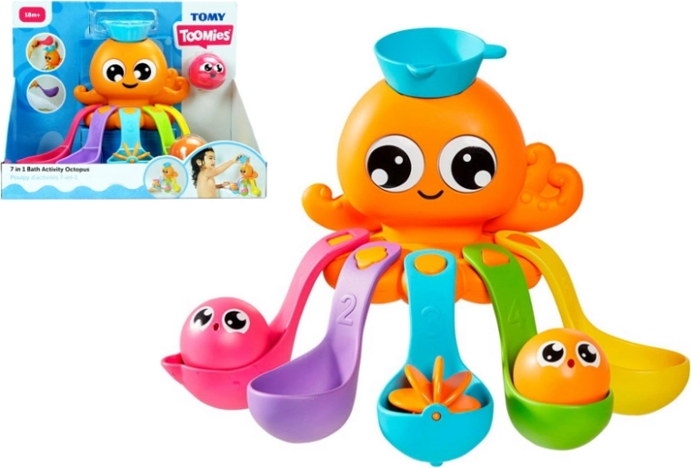 Tomy Toomies Bade-Oktopus 7-in-1