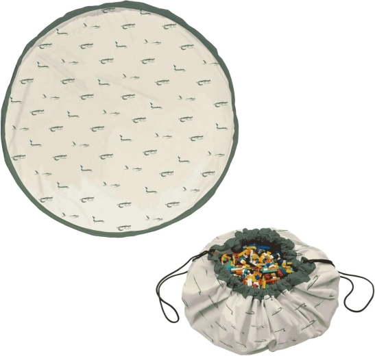 Play&Go Noomad Original Spieldecke und Spielzeugsack Croco
