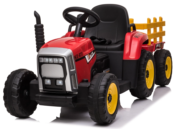 Elektrischer Kindertraktor mit Anhänger MX-611
