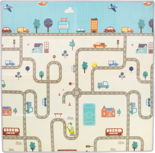 Chipolino Spielmatte Stadt 142 × 142 cm