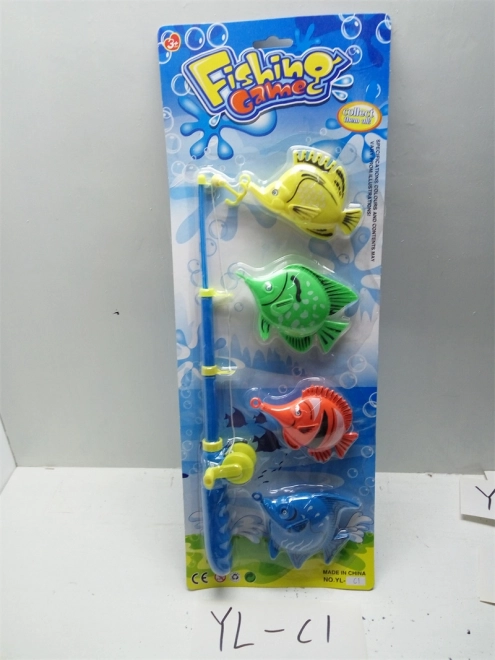 Spielset Fische fangen 38 cm