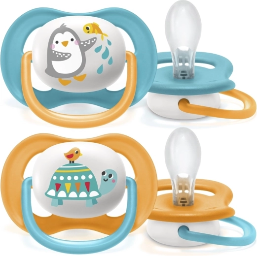 Philips Avent Schnuller Ultra Air Tiermotive 6–18 Monate, Junge, 2 Stk.