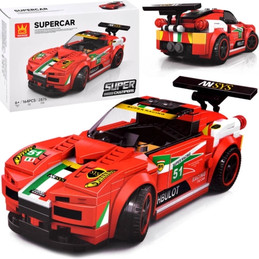 Rennwagen-Bausatz für Kinder ab 6 Jahren