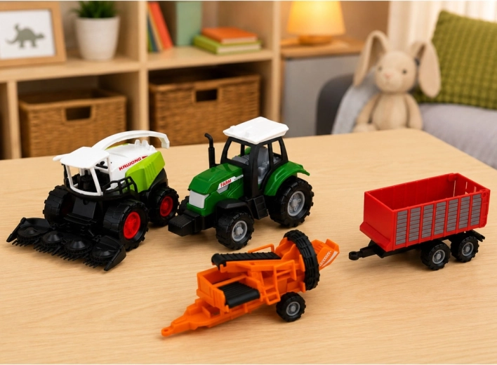 Vier Maschinen für ein komplettes Farm-Spiel
