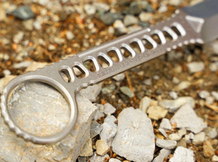 Sicherer Halt dank Fingerring am Griff