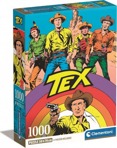 Ikonisches Comic-Motiv TEX