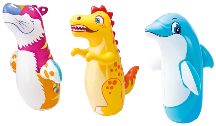 Aufblasbares Box-Tier 97 × 61 cm, 3 Ausführungen