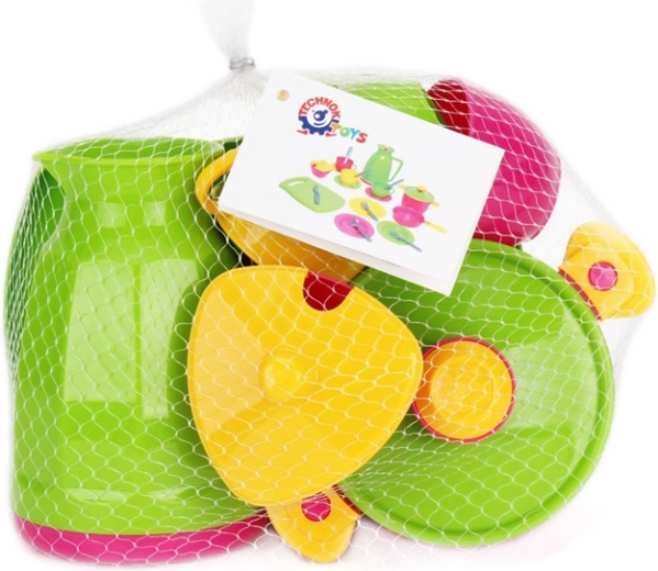 Praktische Netzverpackung für unterwegs und zum Aufräumen